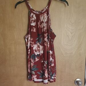 Floral Sleeveless Top